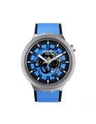 Swatch Мъжки часовник Big Bold - кварцов - инокс - сребрист