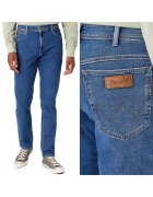 Texas Slim Мъжки дънки Wrangler W30 L34 - сини - вталени - еластични