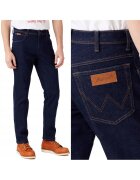 Texas Slim Мъжки панталони Wrangler тъмносин - слим - Син