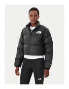 The North Face Дамско пухено яке черно