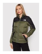 The North Face Дамско пухено яке зелено - лека изработка
