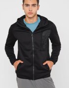 The North Face Худи Merak за хайкинг с цип Черен меланж