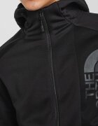 The North Face Худи Merak за хайкинг с цип Черен меланж