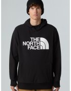 The North Face Худи с джоб кенгуру и лого - Бял/Черен