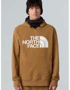The North Face Худи с джоб кенгуру и лого - Бял/Канелено кафяво