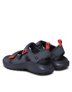The North Face Мъжки сандали Hedgehog Asphalt Grey/Retro Orange естествена кожа
