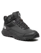 The North Face Мъжки трекинг обувки - екологична кожа - черни - водоустойчиви - сцепваща подметка