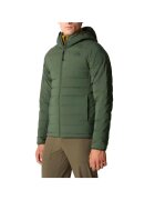The North Face Мъжко яке естествен пълнеж - зелено - полиестер и еластан - зимен сезон