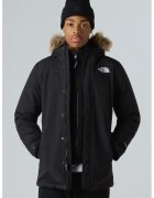 The North Face Непромокаема парка Zaneck с отделящ се еко пух - Бял/Черен