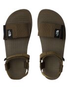 The North Face Равни сандали с лого Тъмно каки
