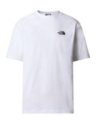 The North Face Тениска с овално деколте - Бял/Черен