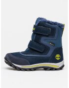 Timberland Боти Chillberg с велкро - Лайм зелено/Тъмносин