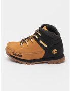Timberland Боти Euro Sprint с връзки - Черен/Карамел