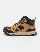 Timberland Боти с връзки Черен/Светлокафяв