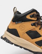 Timberland Боти с връзки Черен/Светлокафяв