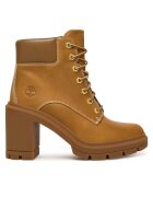 Timberland Дамски боти Allington Heights Mi - естествена кожа - кафяви