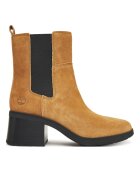 Timberland Дамски боти Bellevaux - естествена кожа - кафяви