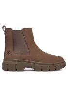 Timberland Дамски боти Greyfield - естествена кожа - кафяви