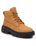 Timberland Дамски боти TB0A5RP42311 - Естествена кожа - 39.5 EU - Кафяви