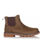 Timberland Дамски ботуши Briton Road Mid Chelsea - сиво- набук - набук кожа