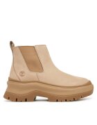 Timberland Дамски ботуши - Roxie Lane Mid - естествена кожа - бежови