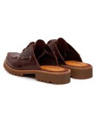 Timberland Дамски чехли - естествена кожа - червени