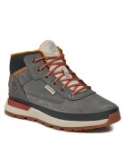 Timberland Детски ботуши - естествена кожа - сиви