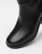Timberland Кожени дълги ботуши Bellevaux с масивен ток Черен