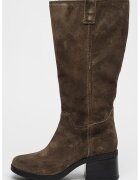 Timberland Кожени дълги ботуши Bellevaux с масивен ток