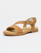 Timberland Кожени сандали Calista Тъмнобежово