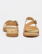 Timberland Кожени сандали Calista Тъмнобежово