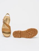 Timberland Кожени сандали Calista Тъмнобежово