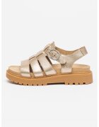 Timberland Кожени сандали Clairmont с тока