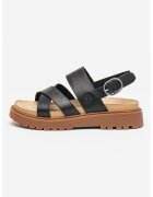 Timberland Кожени сандали с каишка с тока