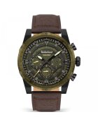 Timberland Мъжки часовник - Fitzwilliam 835730892 - Кафяв