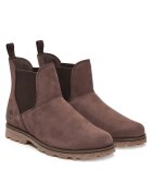 Timberland Момчешки боти - естествена кожа - кафяви