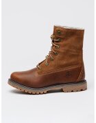Timberland Непромокаеми боти от кожа с плюшена вата - Кафяв/Коняк