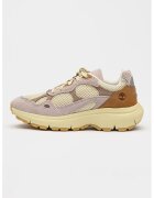 Timberland Спортни обувки Hazel Lane с велур - Светло бежово/Шам фъстък зелено
