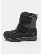 Timberland Текстилни ботуши с велкро - Черен/Tъмносив