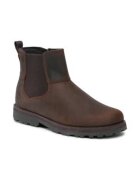 Timberland Унисекс боти естествена кожа - кафяви - до глезена