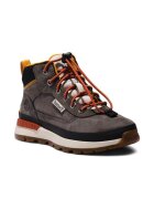 Timberland Унисекс боти Field Trekker Mid естествена кожа сиви червени