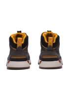 Timberland Унисекс боти Field Trekker Mid естествена кожа сиви червени