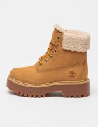 Timberland Водоустойчиви боти Stone Street от набук Слонова кост/Карамел