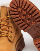 Timberland Водоустойчиви боти Stone Street от набук Слонова кост/Карамел