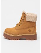 Timberland Водоустойчиви боти Stone Street от набук - Слонова кост/Карамел