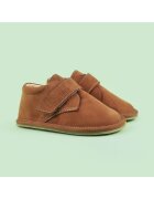 TINY TOES Обувки Barefoot от естествена кожа - Browie - Кафяви