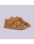 TINY TOES Обувки Barefoot от естествена кожа - Scaree - Кафяви