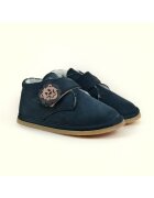 TINY TOES Zira Nubuck Leather Barefoot Short Boots