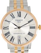 Tissot Автоматичен часовник Powermatic 80 Сребрист/Златисто розов