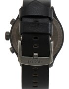 Tissot Часовник с хронограв и сменяеми каишки Черен